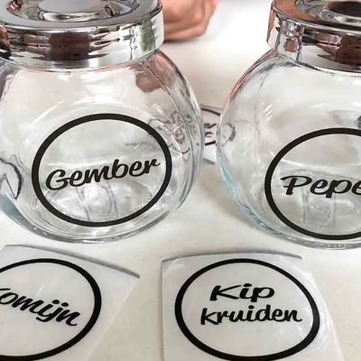 VINYL TRANSPARENT STICKER